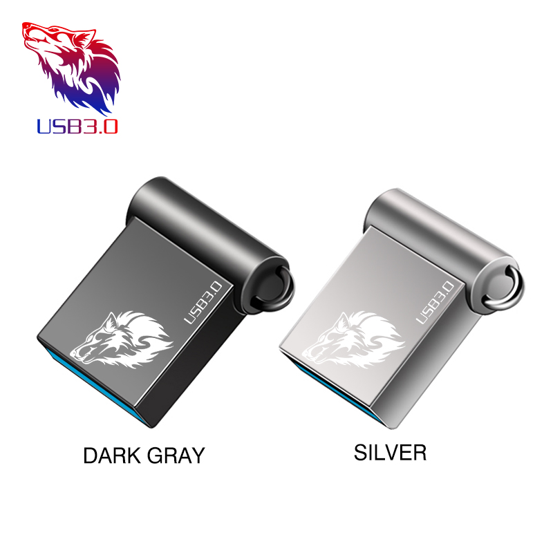 Minúsculo metal usb 3.0 vara alta velocidade 4gb 8gb 16gb 32gb 64gb real capacidade usb3.0 pendrive flash memória vara frete grátis