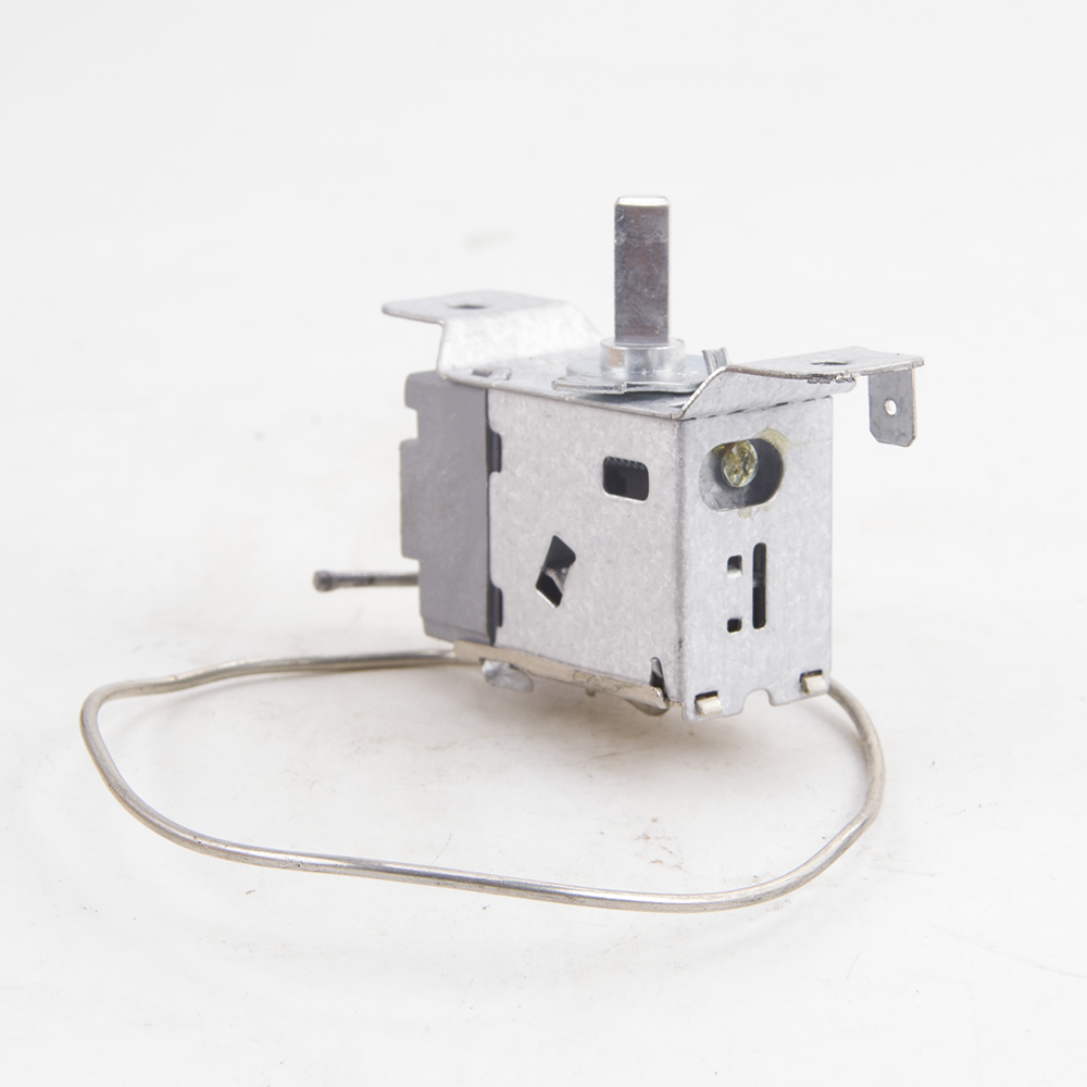 2 pins universal refrigerator thermostat 2 feet mechanical temperature control switch freezer fridge replacement parts WPF22A