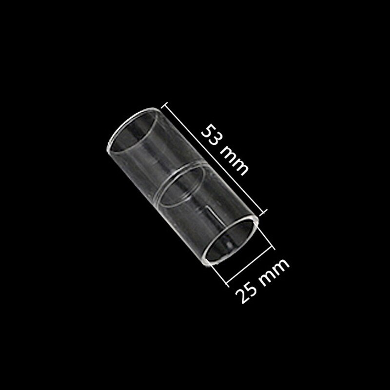 25mm akryl akvarierør/konnektor gennemsigtige dn2... – Vicedeal