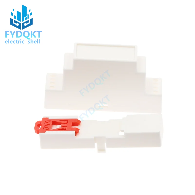 1 unidad de carril DIN PLC, carril de suministro, carcasa eléctrica, barrera de seguridad, módulo de aislamiento, carcasa de plástico 4-17-1: 88X24*59MM