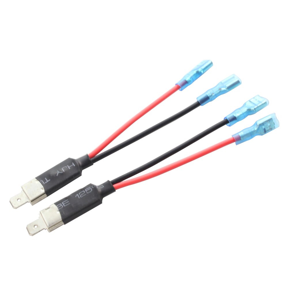 2 Stuks Auto H1 Led Hid Xenon Koplamp Lamp Adapter Converter Kabel Vervanging Halogeenlamp Kabelboom