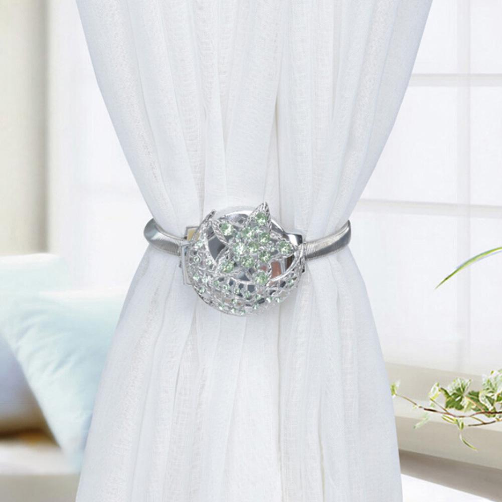 księżyc gwiazda magnetyczny sznurek robić zasłony klamra uchwyt Tieback pasek pas robić dekoracji wnętrz akcesoria dekoracyjne robić zasłna trwałe