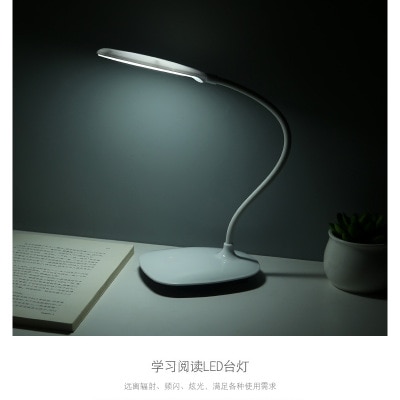 Led Bureaulamp Opvouwbare Dimbare Touch Control DC5V Usb Aangedreven Tafel Night Light Reading Studie Diu