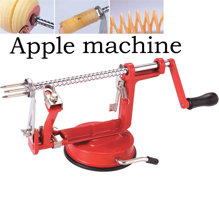 Babymad kværn æbleskræller frugtskræller skæremaskine i rustfrit stål frugtmaskine skrællet værktøj køkkenkværne