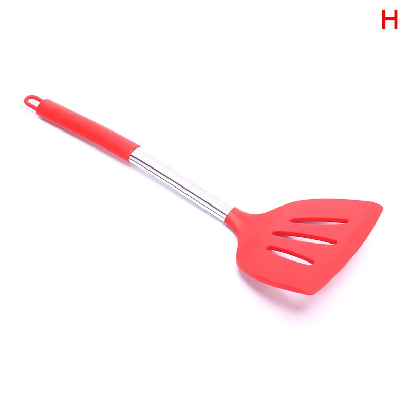 1Pcs Silicone Kitchen Utensils Heat Resistant Non-Stick Cooking Tools: H