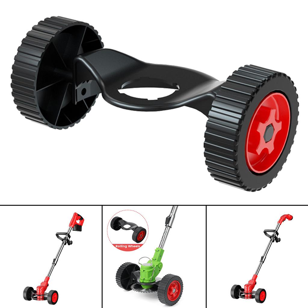 Grass Trimmer Wheels Garden Power Tools Replacement Parts Accs Lawn Mower Wheels Detachable