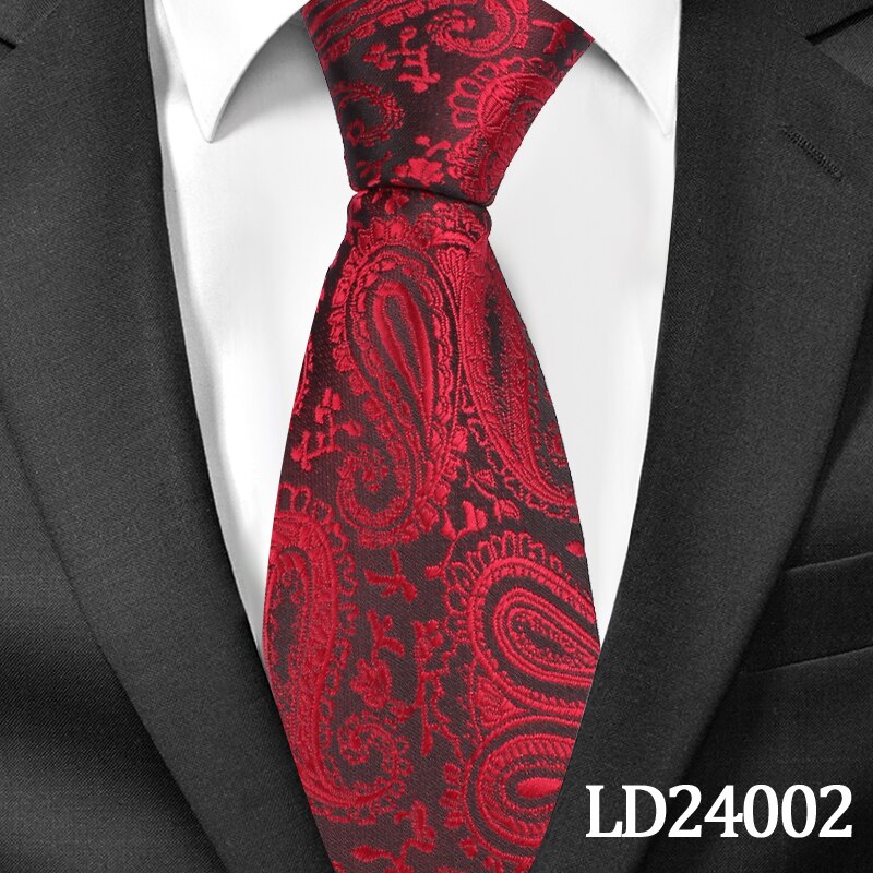 Casual Floral Ties Jacquard Classic Necktie For Men Suits Mens Business Neck Tie Cravats 8cm Width Groom Neckties: LD24002