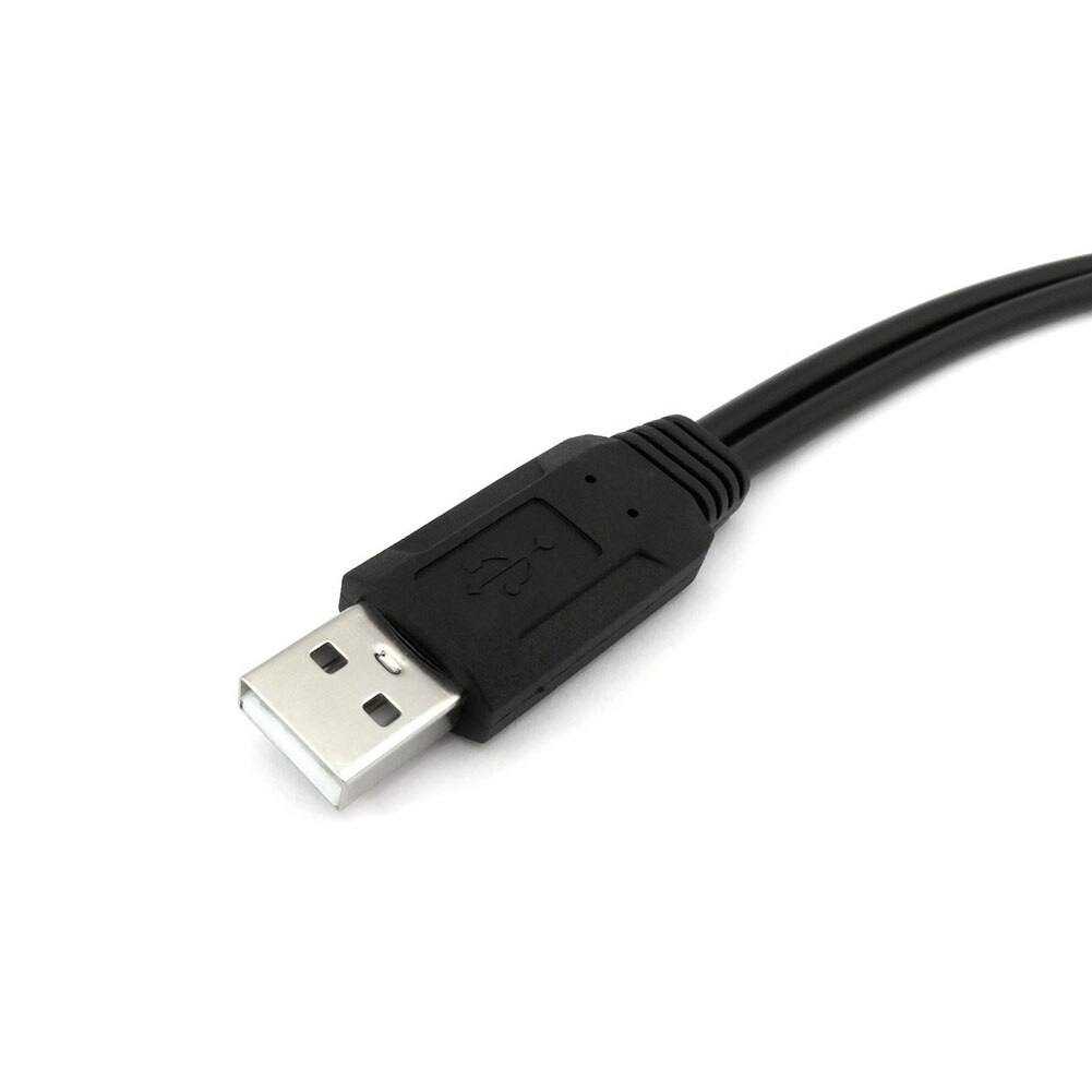 Usb 2.0 Type A Male Naar Male Dual Micro Usb Y Splitter Opladen Datakabel Hi 888