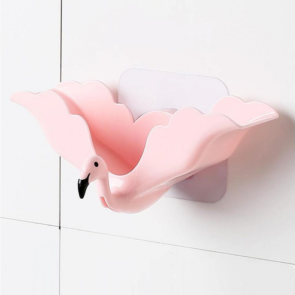Boîte à savon murale en plastique multifonction en forme d'oiseau, 1 pièce, vaisselle de savon, boîte de rangement de savon, accessoires de salle de bains, décoration de la maison