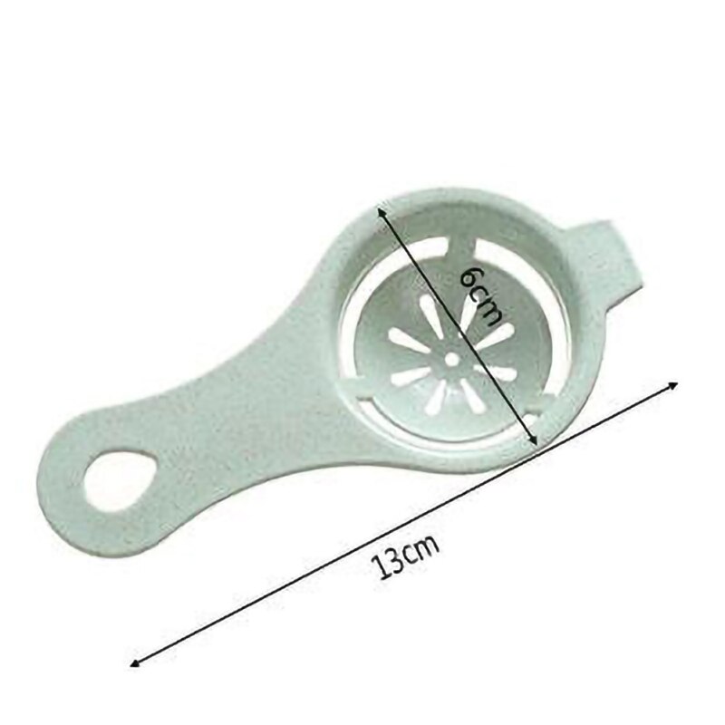 Eischeider - PP Plastic - Eigeel Wit Zeef Divider - Keuken Kook Gadget