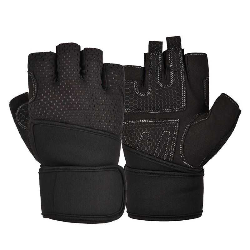 Heavyweight Sports Exercise Weight Lifting Gloves Gym Gloves Body Building Training Sport Fitness Gloves for Fiting Cycling