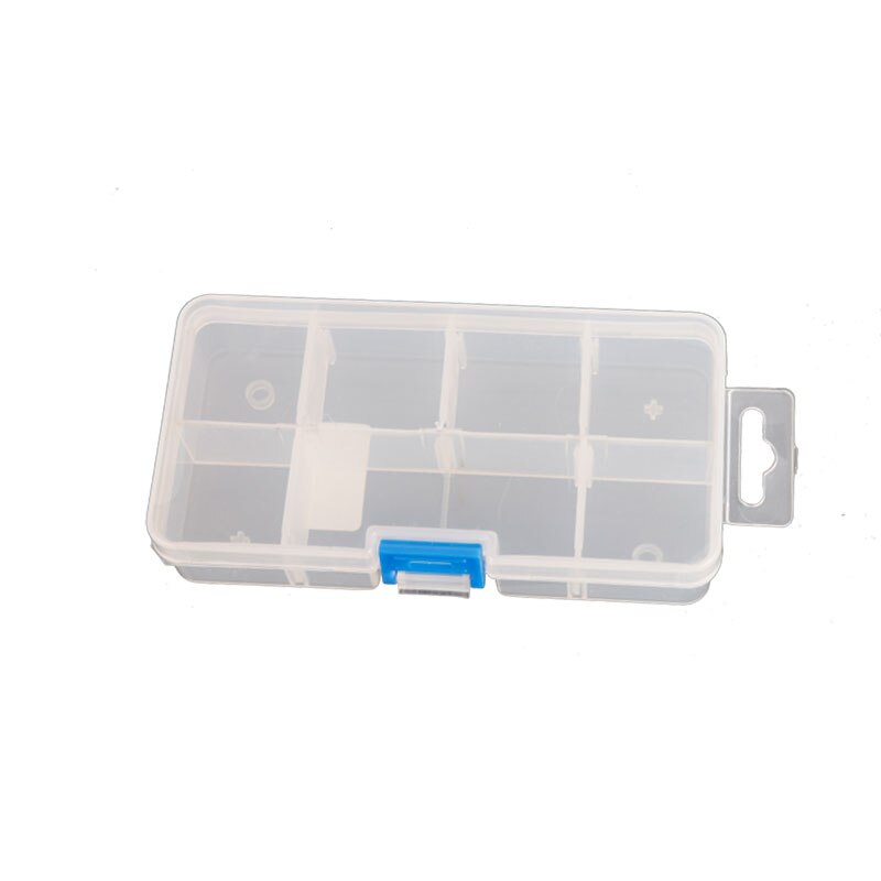 Caja de plástico ajustable para organizar componentes electrónicos, almacenamiento de herramientas, caja de plástico para almacenar celdas pequeñas