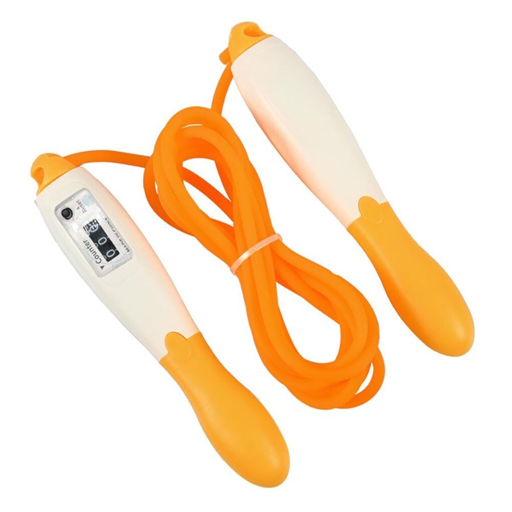 Adjustable Fast Speed Jump Ropes With Counter Sports Fitness Counting Jump Skip Rope Skipping Wire Calories: NO.3