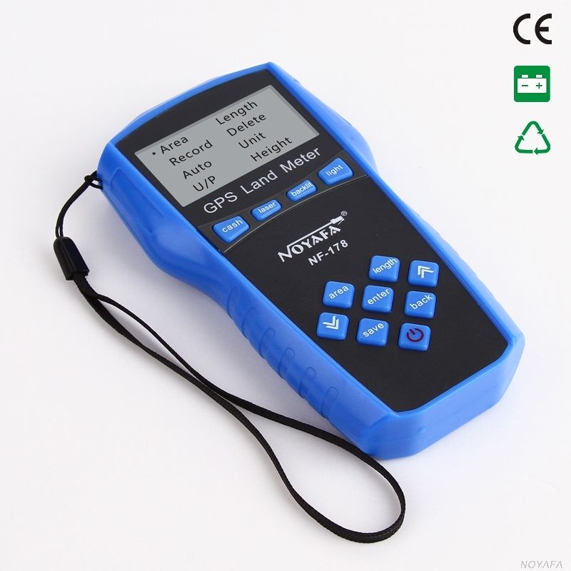 NF-178 handheld GPS Test Devices Land Measuring Instrument method Manual and automatic