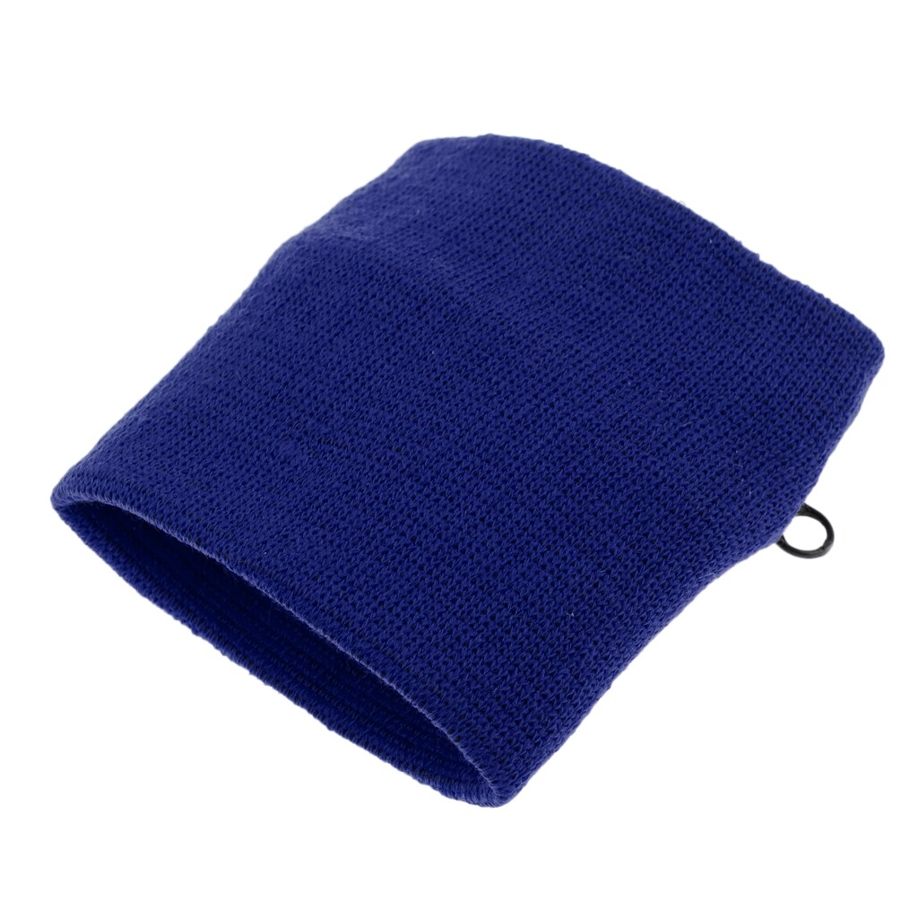 Wrist Band Safe Wallet Storage Zipper Pocket for Basketball Running Badminton Table Tennis Sports: Royal Blue