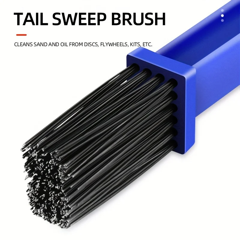 Przenośny czyścik robić łańcucha motocyklowego, roweru szosowego, szczotka robić czyszczenia łańcucha rowerowego, narzędzia motocyklowe, narzędzie robić czyszczenia łańcucha, narzędzie robić konserwacji, Port.