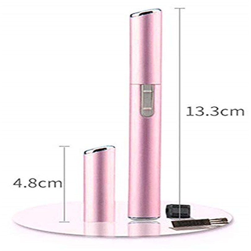 1 Pcs Wenkbrauw Trimmer Scheerapparaat Vrouwen Elektrische Haar Remover Wenkbrauw Shaper Pen Draagbare Facial Haar Scheermes Voor Neus Wenkbrauw haar