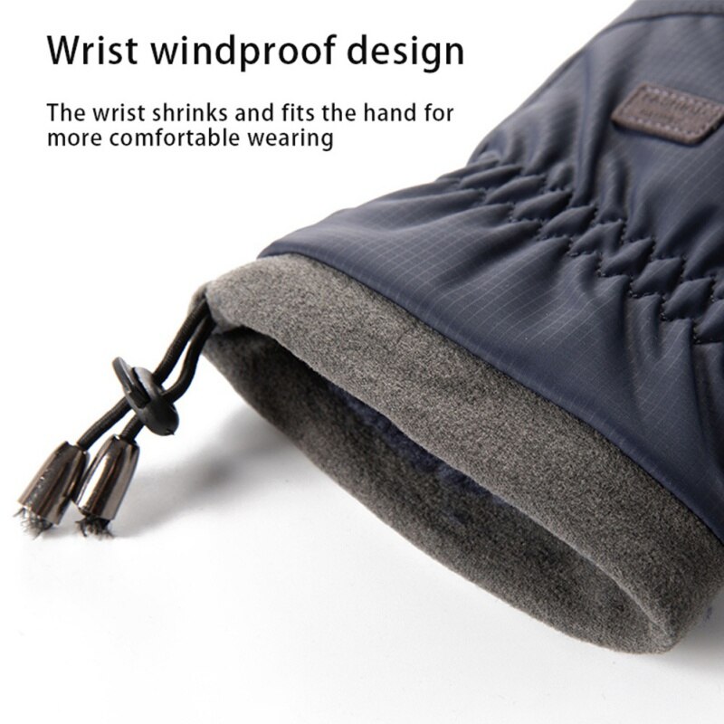 Waterdichte Winter Warme Handschoenen Sneeuw Ski Handschoenen Snowboard Handschoenen Motorrijden Winter Touchscreen Handschoenen