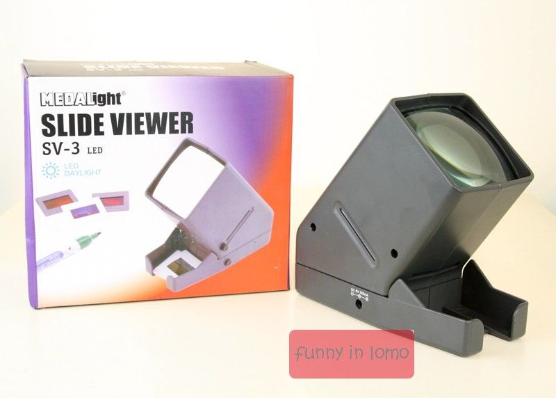 MEDALight SV-3 LED 35mm Tageslicht Film Rutsche und Negativ Zuschauer