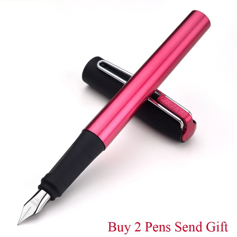 Yiren 312 Plastic Ink Fountain Pen Signature Writing Pen Buy 2 Pens Send: Red Pen