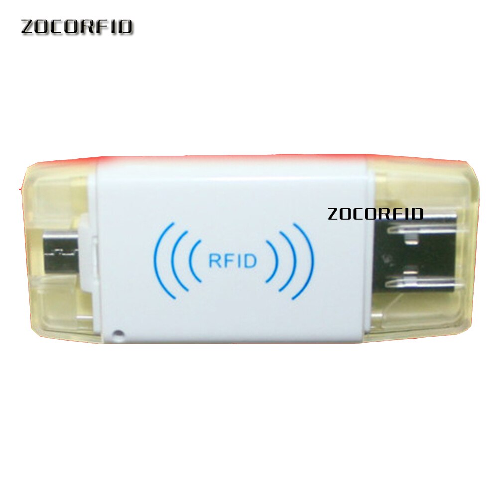 125KHz Mini RFID Reader Mobile Phone EM4100 TK4100 ID Card Reader mirco usb Interface Support Android System