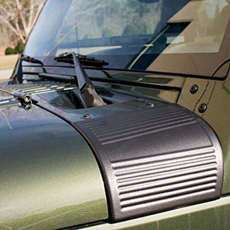 2Pcs Car Cowl Body Armor Hood Cover Guard Protector Sticker for Jeep Wrangler JK Auto Accessories