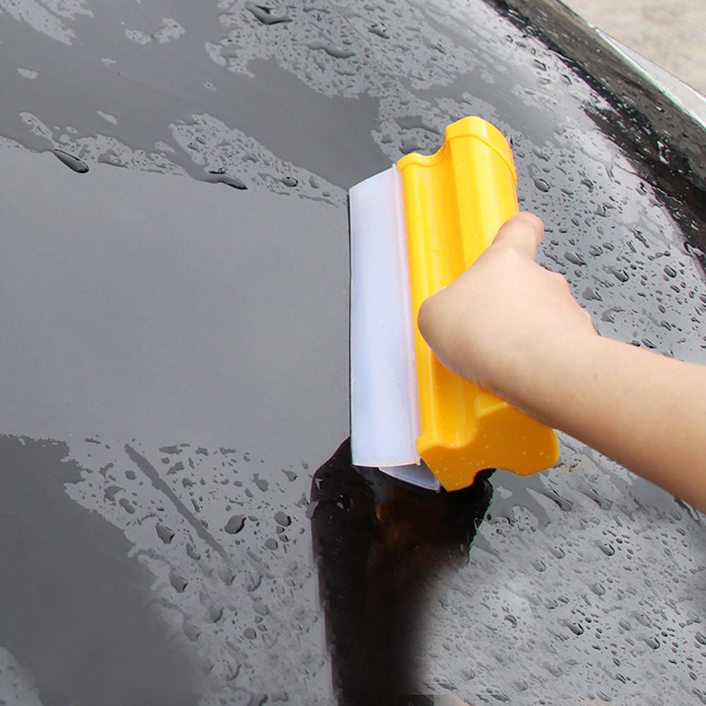 Automotive Car Double Rows Silicone Wiper Car Window Scraper Better Than Car Drying Towel