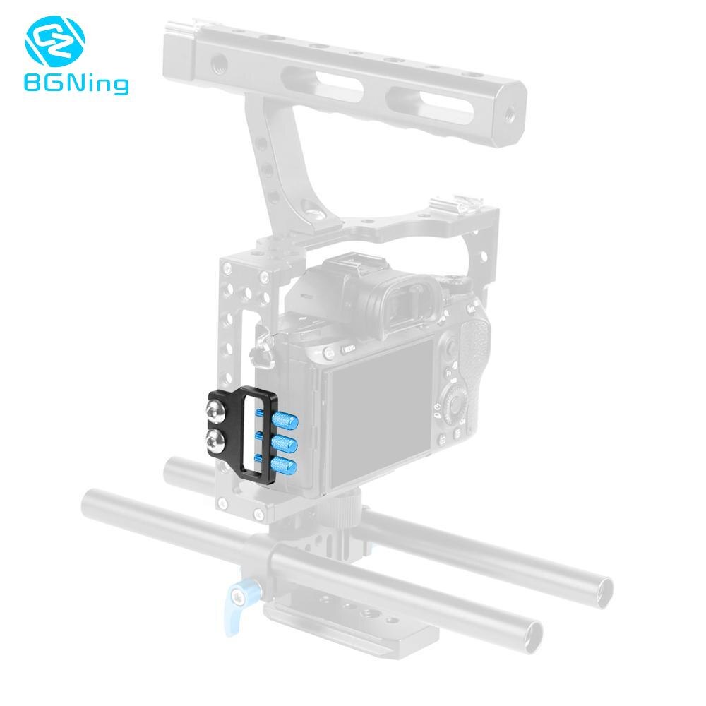Photo Studio Camera Cage Wire Clip Cable Holder Adpater Clamp for Studio Cinema Camera HDMI USB Wire Clip with Screw Spanner