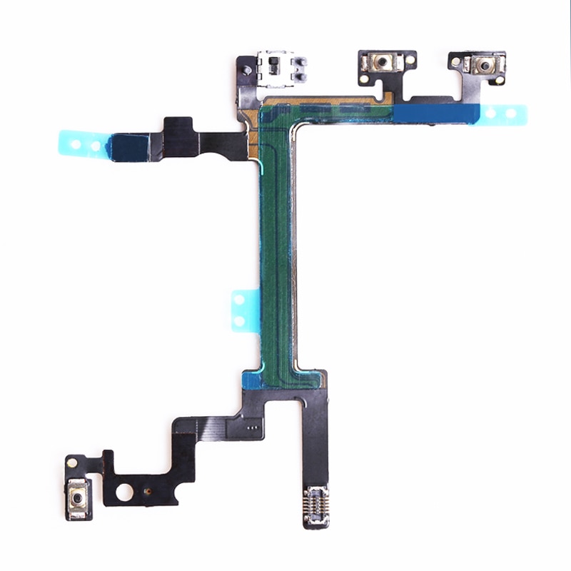 Switch ON OFF Lock Power Volume Mute Button Flex Cable For iPhone 5 5G Flex Ribbon Replacement Parts