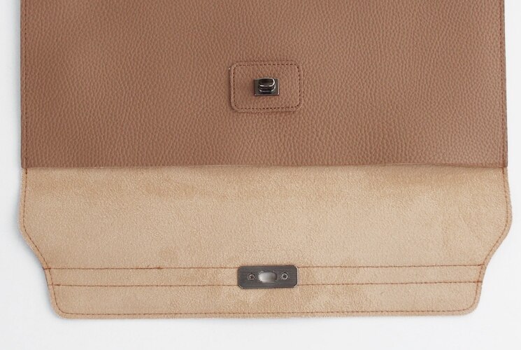 Pu leather notebook nettbrettveske laptop koffert manager bag kontordokumenter bag for ipad nettbrett med lomme inni