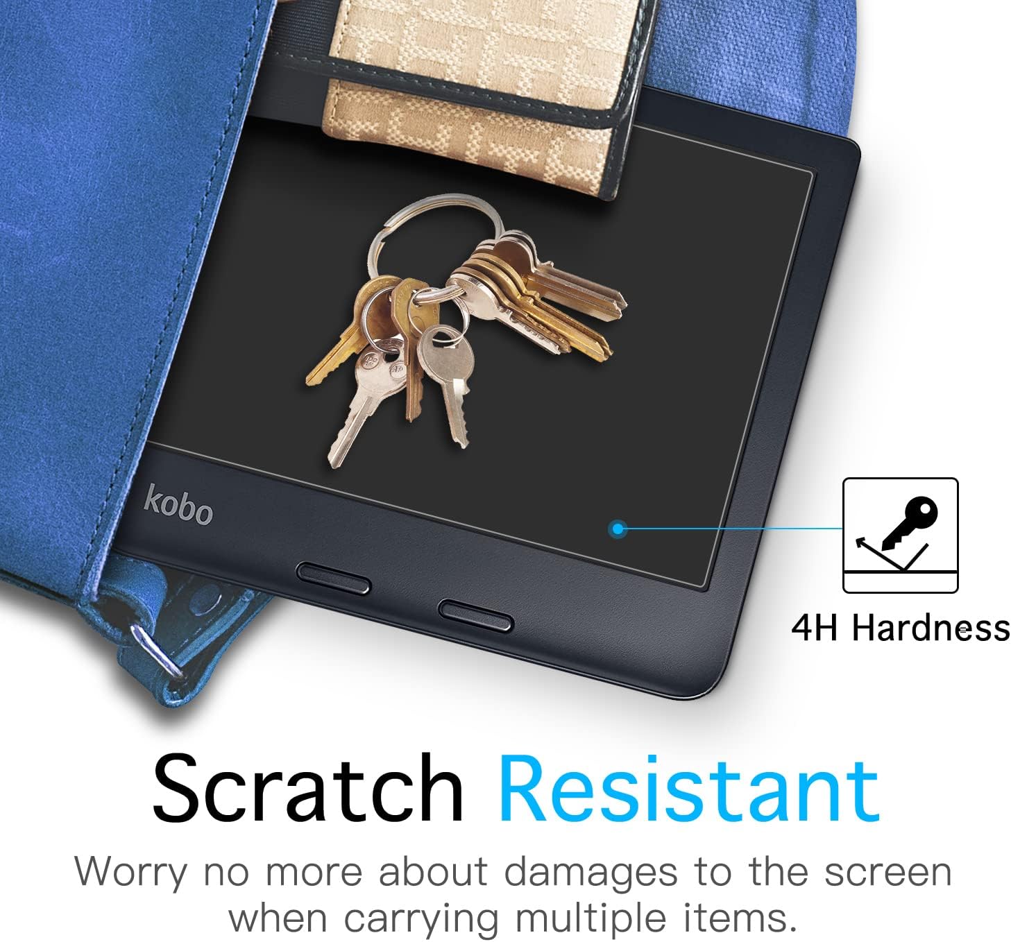 2 Pack Matte Screen Protector For Kobo Libra Colour 7 Inches /Kobo Libra 2 E-Reader 7" PET Anti-Glare Screen Protective