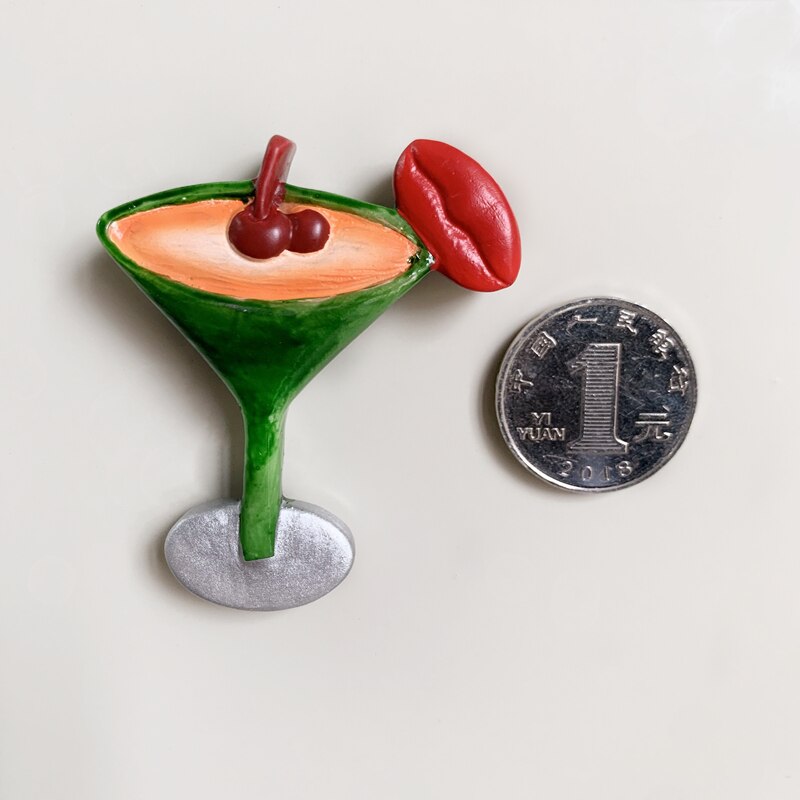 Novelty Cartoon Style refrigerator sticker fridge magnets CAT&afternoon tea souvenir collection Home Decoration: XW02