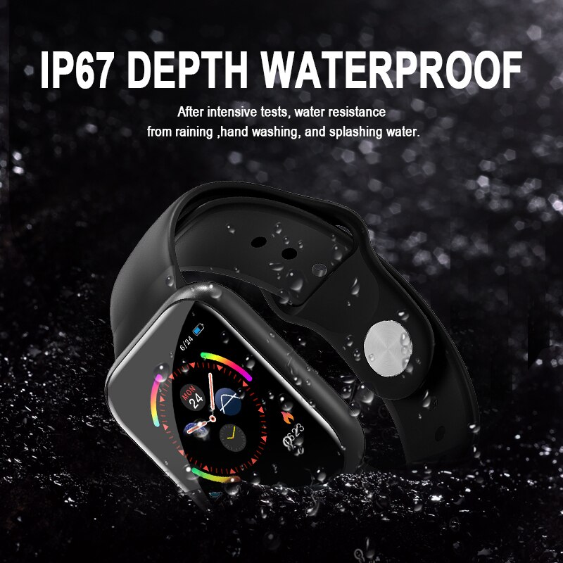 Onemix smart watch  ip68 vandtæt smart watch dynamisk puls blodtryksmåler til iphone android sport sundhedsur