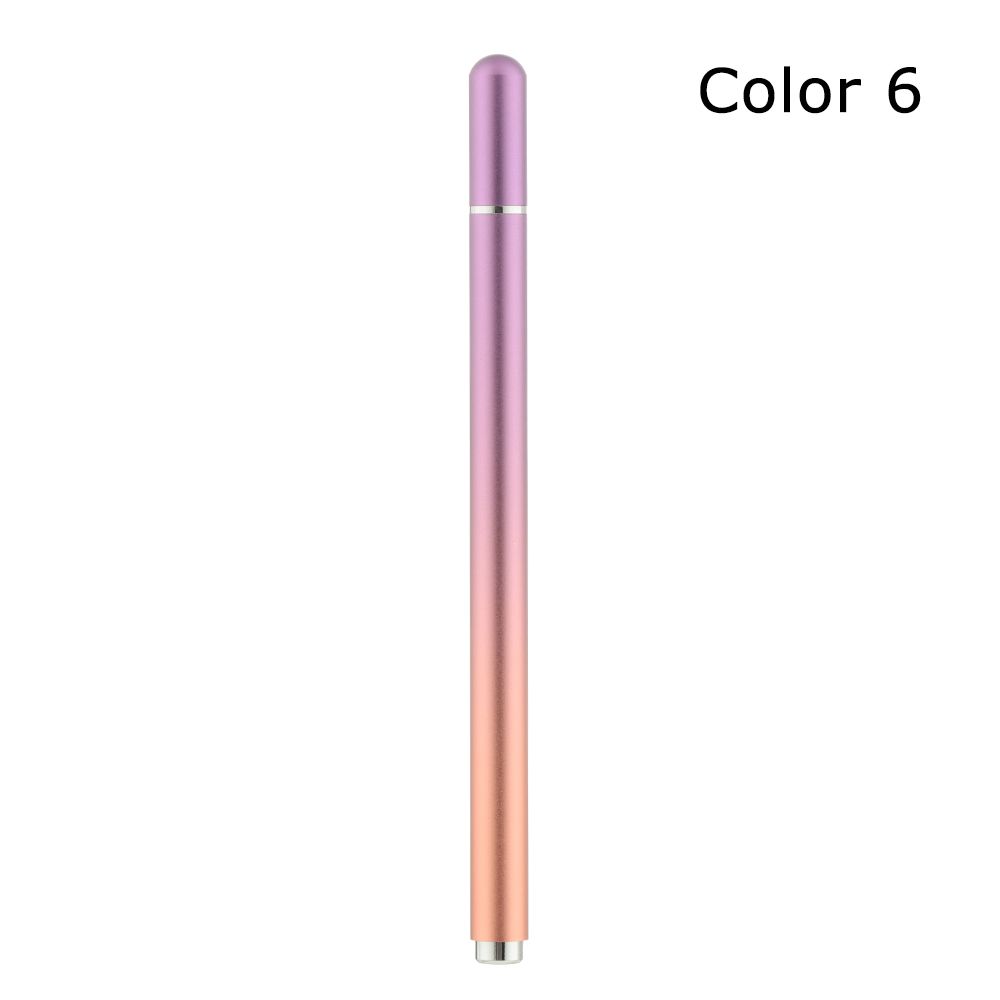Gradient Color Stylus Pen Lightweight Replaceable Drawing Tablet Pens Capacitive Screen Stylus Touchpen Tablet Phone Accessories: Color 6