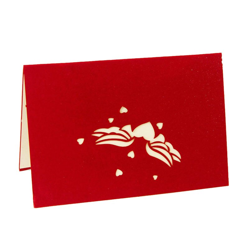 3D Pop Up Card Heart to Heart Anniversary Valentine Birthday Thank You Christmas