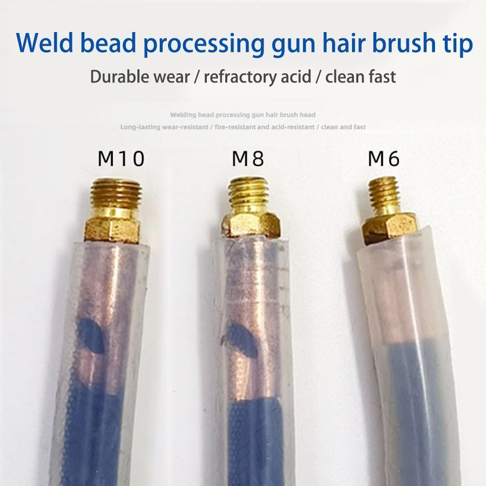 Thread Carbon Fibre Weld Cleaning Brush Used Clean Passivate And Polish Welding Brush For Tig Mig Cleaning Weld Cleaner Wel V3z4