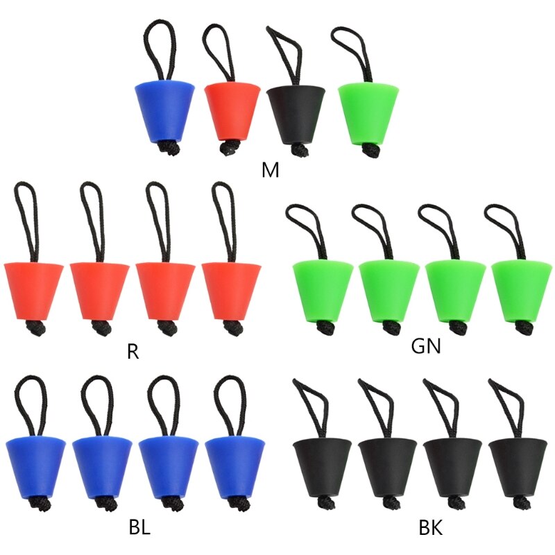 4 stuks universele kajak scupper plug stopper stop afvoergaten accessoire voor kajak opblaasbare boot kano roeiboot