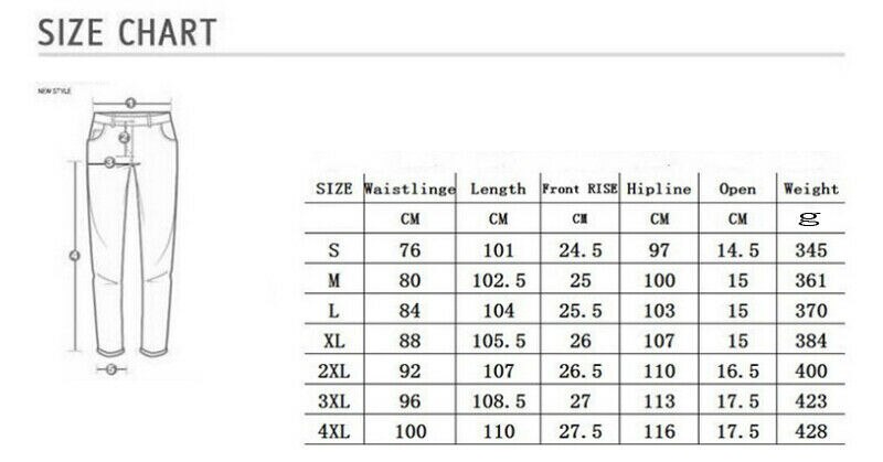 De los hombres de la es Ripped Skinny Jeans destruidos deshilachado Slim Fit pantalones de mezclilla Pantalones