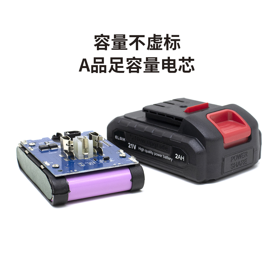 21v 2000 mah 18650 litium-ladattava akku akkuvääntimelle, sähköruuvimeisselille, sähkötyökalulle, sähköporalle, akku fr
