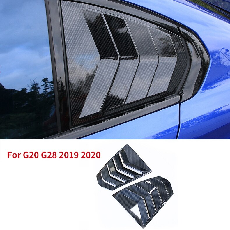 Rear Window Triangular for BMW G20 G28 320 3 Series Window Blinds Triangular Window Protection Cover Car Accessories: Default Title