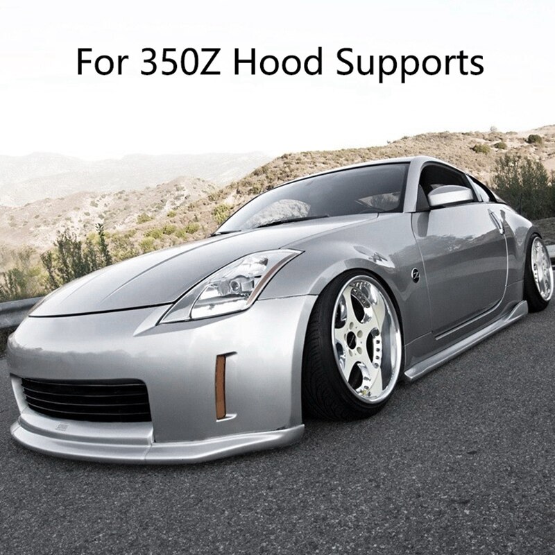 Entretoises de support de capot pour Nissan 350Z de 2003 à , 2 pièces, 90452-CD700