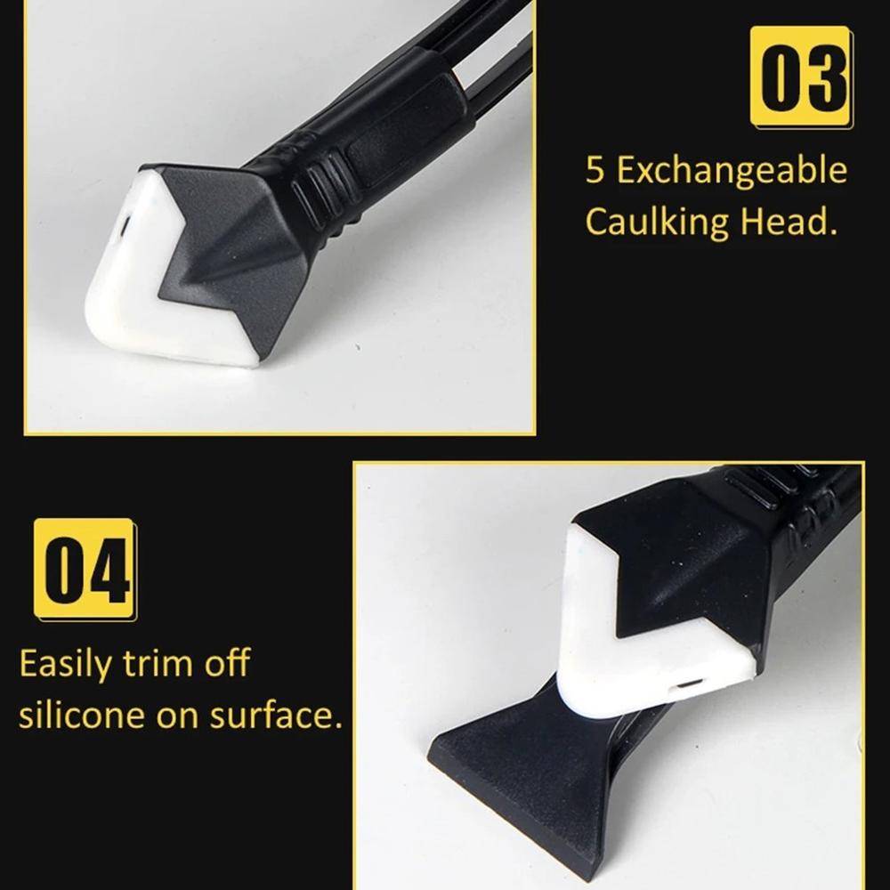 Household Three-in-one Multi-function Squeegee Combo Set Portable Plastic Head Squeegee Tool Kit Squeegee Set