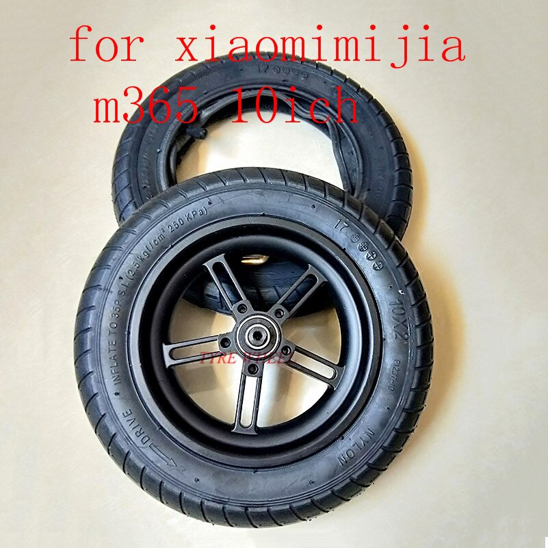 Neumático de disco de freno de disco del cubo de rueda trasera de fábrica Original para patinete eléctrico de rueda Mijia M365 de Xiaomi, 10 pulgadas, fácil de instalar