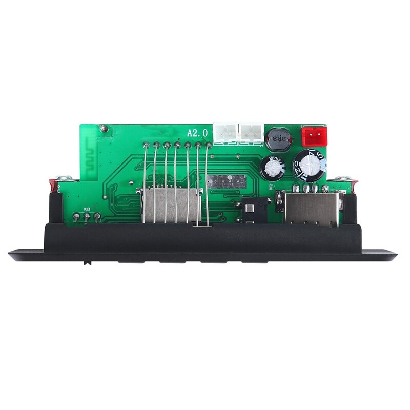 2 x 3w forstærker  mp3 dekoderbræt 12v bluetooth 5.0 30w bil fm-radiomodul understøtter tf usb aux