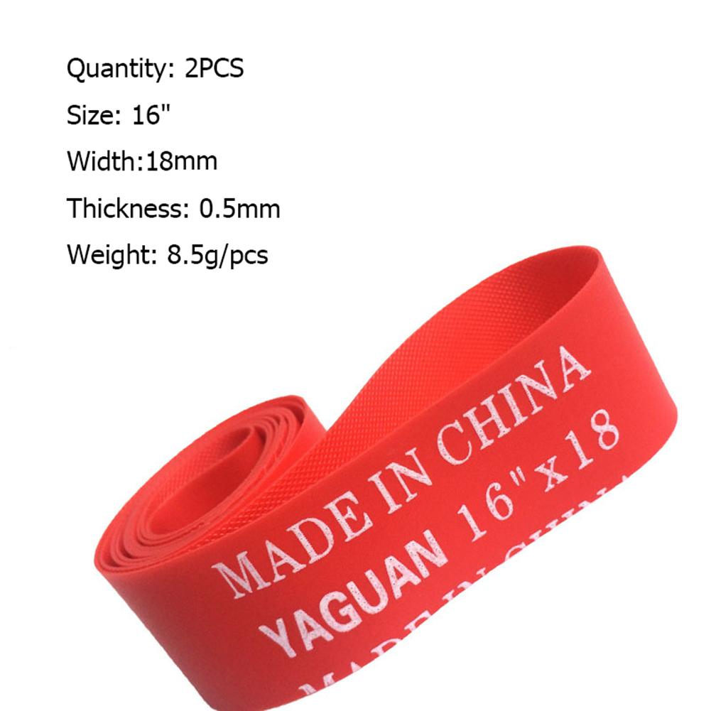 2PCS Bicycle Tire Liner Puncture Proof Belt Protection Pad For 12" 14" 16" 20" 24'' 26" 27.5" 29" 700C MTB Road Bike Repair Tool: Blue