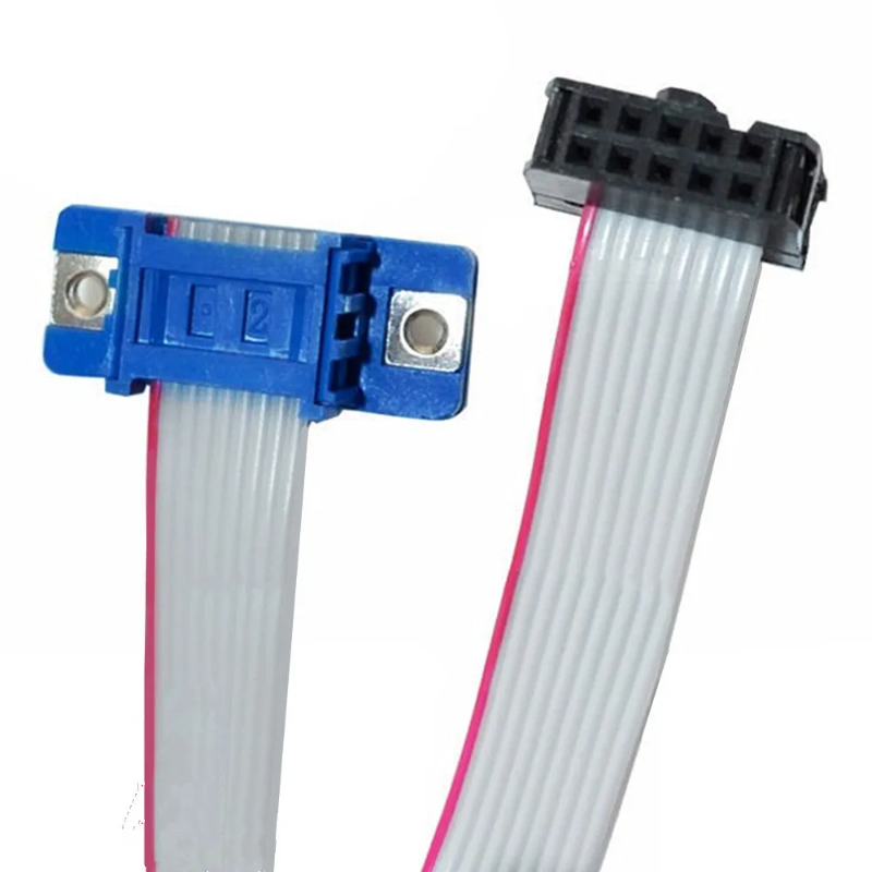 9 Pin Serial Port Connector Ribbon Cable Db9 Male With 10pin Header male Female Motherboard Connector Rs232 Serial Adapter Cable