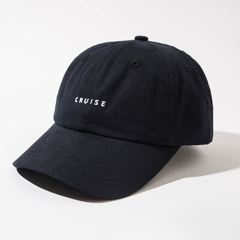 LINJW Summer Cotton Baseball Cap for Women Men Casual Dad Hat Outdoor Sports Caps Snapback Hip Hop Spring Baseball Hat: balck