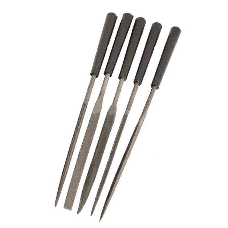 5 stuks 3*140mm naaldvijlen sets metalen vijl handvijl voor houtsnijwerk skd 88
