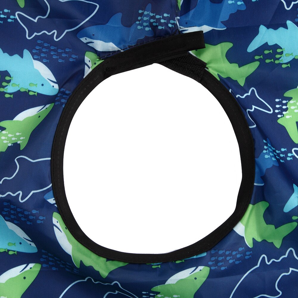 Crianças bebê salão de beleza corte cabelo impresso à prova dwaterproof água avental roupas salão barbeiro vestido cabo cabeleireiro cabo