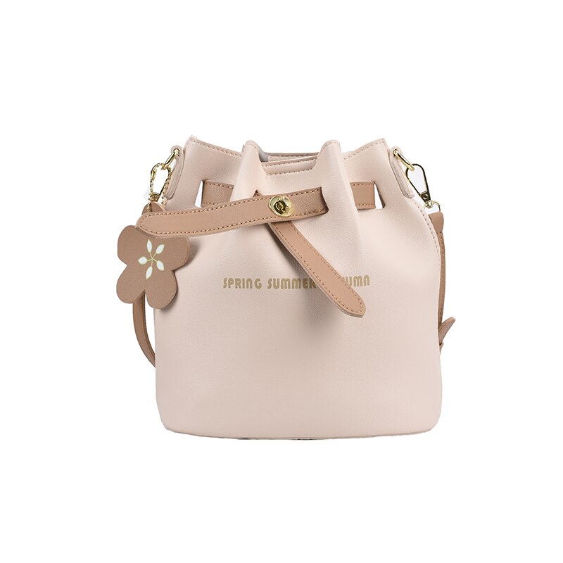 Mini-umhängetaschen aus pu-leder für damen, sommerliche schultertaschen, Bote Taschen, süße beuteltaschen und geldbörsen: Beige